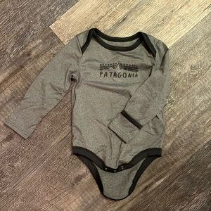 Patagonia onesie and matching pants